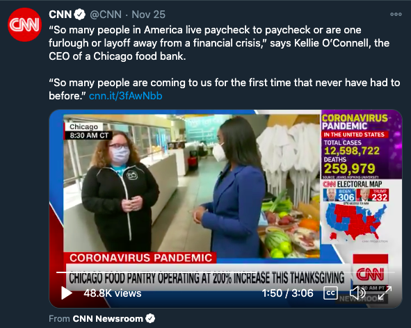 Lakeview Pantry Featured on CNN